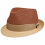Chapeau de Raphia Twotone Toyo Trilby by Stetson nature-rouge