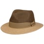 Chapeau de Raphia Twotone Traveller by Stetson marron