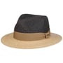 Chapeau de Raphia Twotone Traveller by Stetson bleu foncé