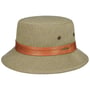Chapeau en Tissu Chino Twill Bucket by Stetson olive
