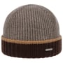 Bonnet en Laine Contrast Edge by bugatti beige-marron