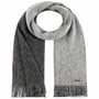 Écharpe en Laine avec Franges Tesley by bugatti noir-blanc