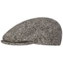 Casquette Herringbone Baker by bugatti noir-beige