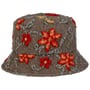 Chapeau en Laine Flower Bucket by Gebeana taupe