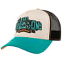 Casquette Trucker Live & Loud by Stetson pétrole