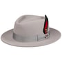 Chapeau Jayburgh Fedora LiteFelt by JJ Hats gris clair