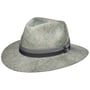 Chapeau Panama Patrico Traveller by Stetson blanc-bleu