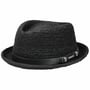 Chapeau de Raphia Diamond Crochet by Stetson noir
