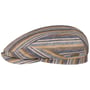 Casquette en Lin Sacota Driver by Stetson bleu-beige