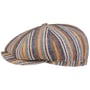 Casquette en Lin Hatteras Sacota by Stetson beige-bleu