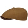 Casquette Hatteras Waxed Contrast by Stetson marron