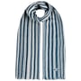 Écharpe d'Été Lurano Wool by Stetson bleu-blanc
