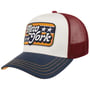 Casquette Trucker NYC Stars by JJ Hats bleu-rouge