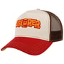 Casquette Trucker Explorer by JJ Hats beige-rouge