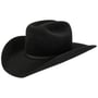 Chapeau en Laine Macova Western by JJ Hats noir