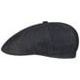 Casquette en Lin Bricksford 8 Panel by Stetson bleu foncé