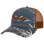 Casquette Trucker Minimal Aloha Print by Stetson bleu foncé