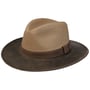 Chapeau en Coton Twotone Anti UV by Stetson beige-marron