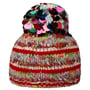 Bonnet à Pompon Loresa Paillettes by GREVI multicolore