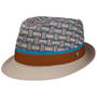 Chapeau en Tissu Benita Trilby by Lierys beige-bleu