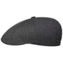Casquette Harridge Silk by Stetson gris-noir