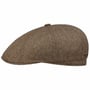 Casquette Harridge Silk by Stetson beige-marron