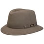 Chapeau en Feutre de Poil Uni by Borsalino gris