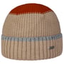 Bonnet Beanie Contrast Colour by Chillouts beige