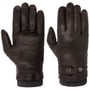 Gants en Cuir Freddie by Pearlwood marron