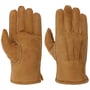Gants avec Doigts Lambskin by Pearlwood châtain