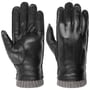 Gants en Cuir Wilson by Pearlwood noir