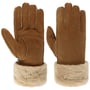 Gants en Cuir Emma by Pearlwood marron