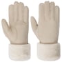 Gants en Cuir Emma by Pearlwood beige