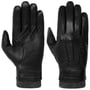 Gants en Cuir Kate by Pearlwood noir