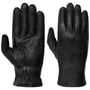 Gants en Cuir Liz by Pearlwood noir