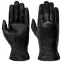 Gants en Cuir Pam by Pearlwood noir