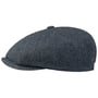 Casquette Benston Wool by JJ Hats bleu foncé