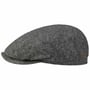 Casquette Aysgarth Wool Driver by JJ Hats gris-moucheté