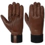 Gants en Cuir Fredrik by Hestra marron foncé