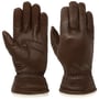 Gants Buvika Deerskin by Hestra marron foncé