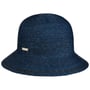 Chapeau en Paille Lenadia by Seeberger bleu foncé