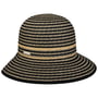 Chapeau en Paille Loredina Cloche by Seeberger nature-noir