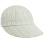 Visière Malea Stripes by Seeberger vert clair