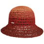 Chapeau en Paille Gradient Colours by Seeberger terre cuite