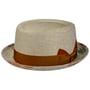 Chapeau en Lin Denvio Pork Pie by Alfonso D’Este beige