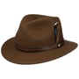 Chapeau en Laine Brooksville Traveller by Stetson marron