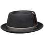 Chapeau en Laine Reydon Pork Pie by Stetson gris foncé