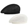 Béret en Tricot Réversible by bedacht noir-blanc