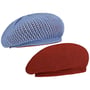 Béret en Tricot Réversible by bedacht bleu