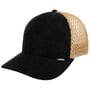 Casquette Trucker Cord and Mesh by Djinns noir-beige